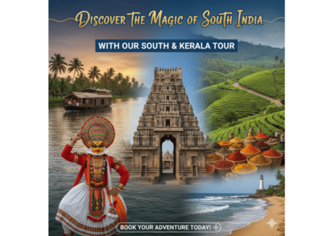 Discover the Magic of South India with Our South & Kerala Tour