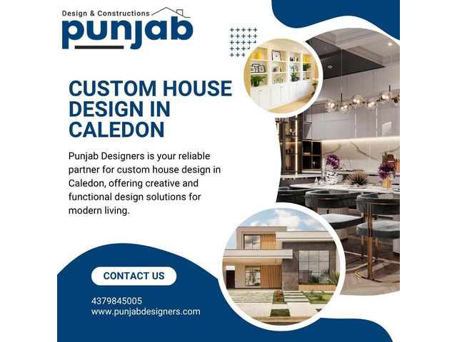 Unique Custom House Design In Caledon | Punjab Designers - 1/1