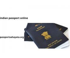 indian passport online