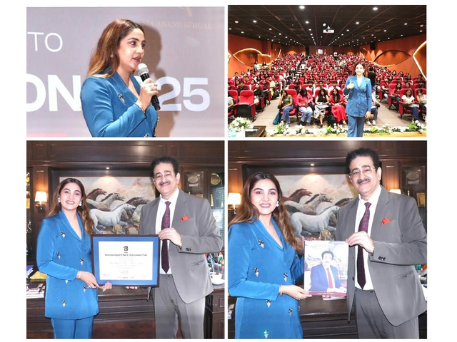 Sia Anand Sehgal Conducts Inspiring Session on Personality Development
