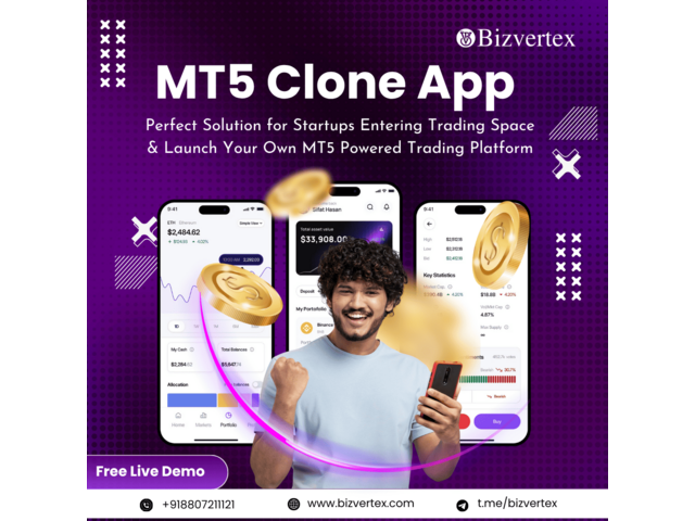 MT5 Clone App – Perfect Solution for Startups Entering Trading Space