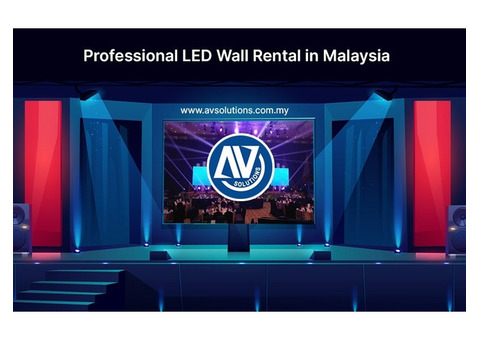 Affordable LED Wall Rental in Malaysia for Stage Events