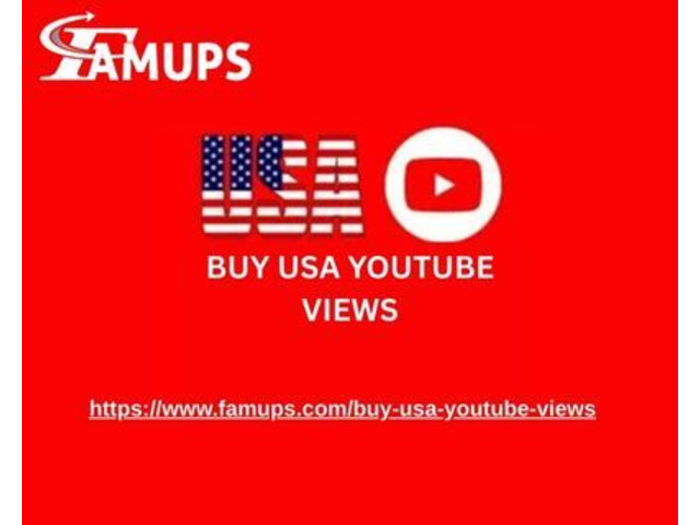 Buy USA YouTube Views for Better Ranking