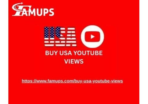 Buy USA YouTube Views for Better Ranking