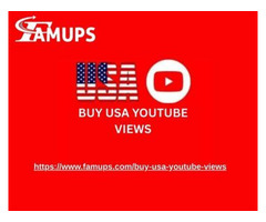 Buy USA YouTube Views for Better Ranking