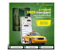Revolutionize Your Taxi Business with SpotnRides AI Uber Clone App