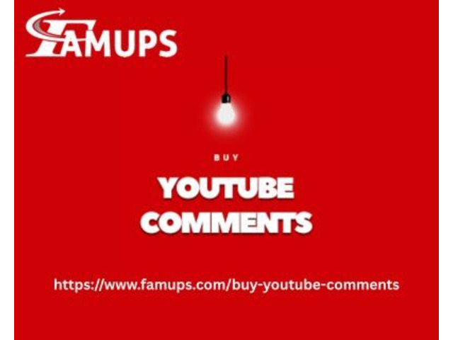 Buy YouTube Comments Online Now