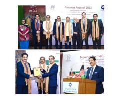 Sandeep Marwah at Nowruz Festival