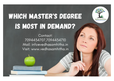 Which master's degree is most in demand?
