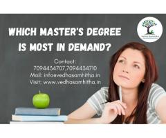 Which master's degree is most in demand?