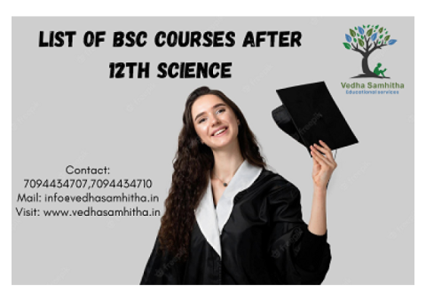 List of B.Sc. Courses After 12th Science