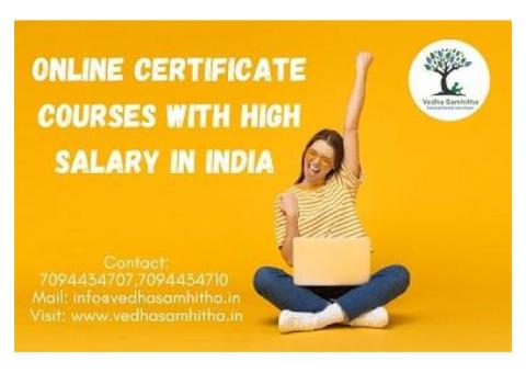 Online Certificate Courses With High Salary in India