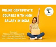 Online Certificate Courses With High Salary in India