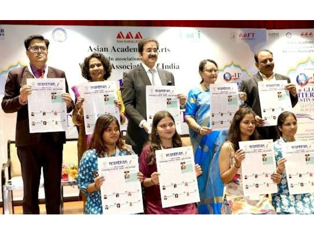 Newsletter of 11th Global Literary Festival Noida 2025 Released