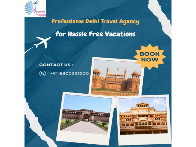 Professional Delhi Travel Agency for Hassle Free Vacations