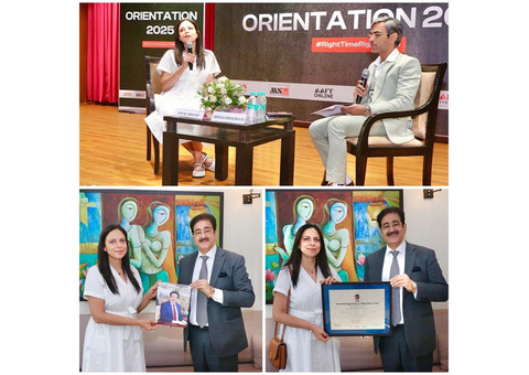 Marwah Studios Hosts Payal Pratap Singh for AAFT Fashion and Design