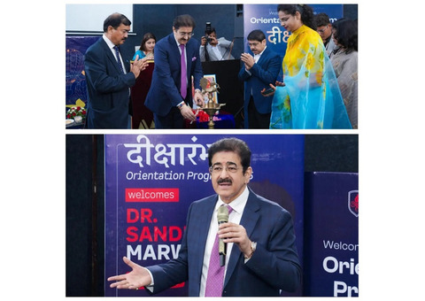 Chancellor Sandeep Marwah Inaugurates New Session 2025 of AAFT