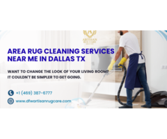 Professional Area Rug Cleaning Services Near Me in Dallas, TX,