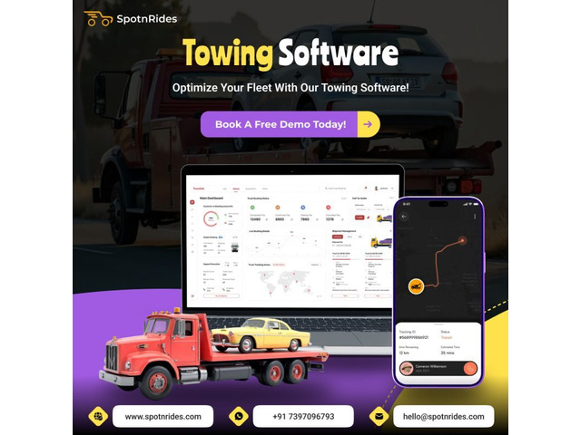 SpotnRides Presents – The Ultimate Uber for Tow Truck App Solution!