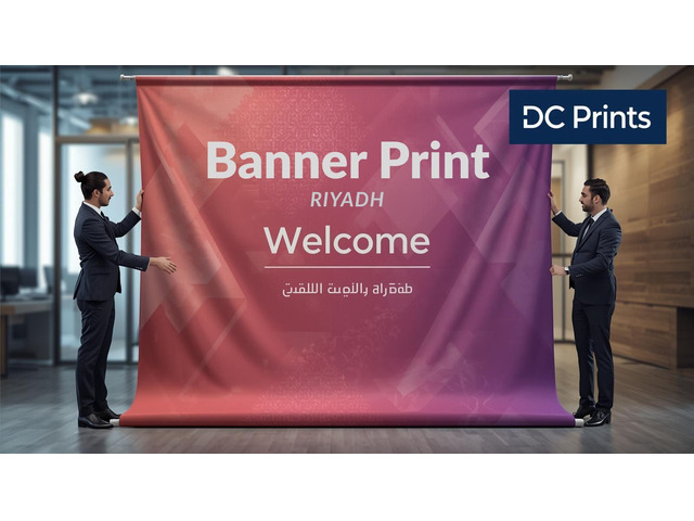 Premier Business Card & Banner Printing in Riyadh | DC Prints