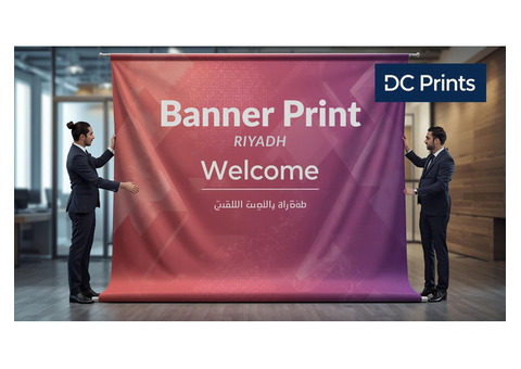 Premier Business Card & Banner Printing in Riyadh | DC Prints