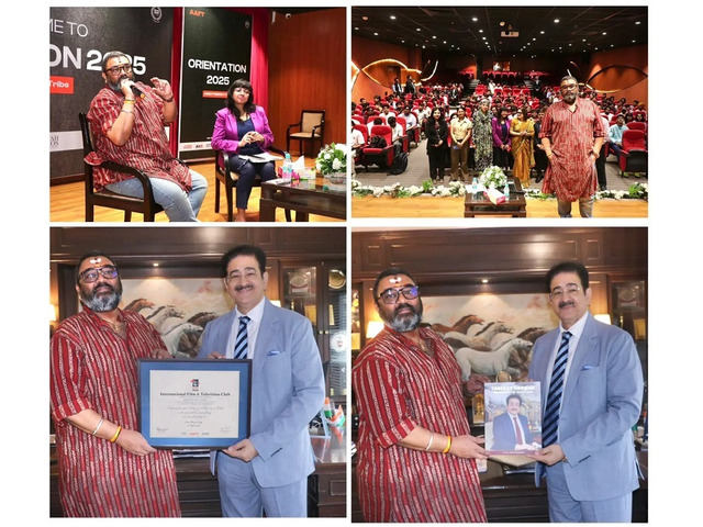 Renowned Film Director Shree Narayan Singh Wins the Hearts of AAFTians