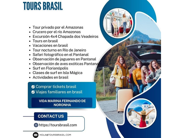 Vida Marina en Fernando de Noronha – Tours Brasil