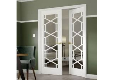 Glazed internal doors