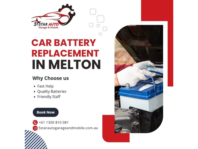 Quick Car Battery Replacement in Melton