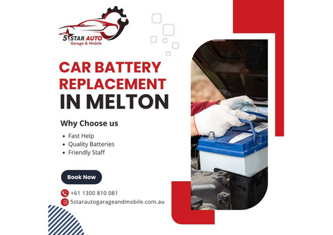 Quick Car Battery Replacement in Melton