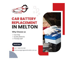 Quick Car Battery Replacement in Melton