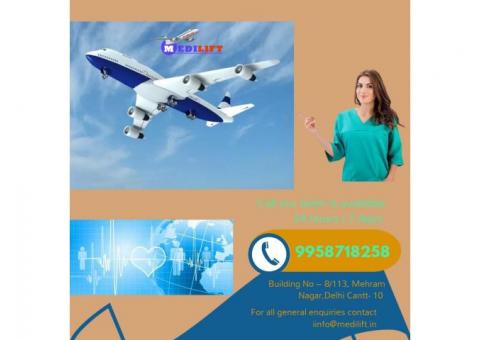 Most Reliable Emergency Air Ambulance from Ranchi by Medilift