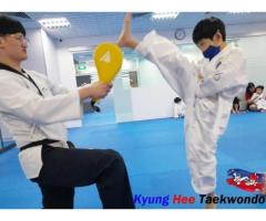 TKD students learn to take on various challenges thru firm training.