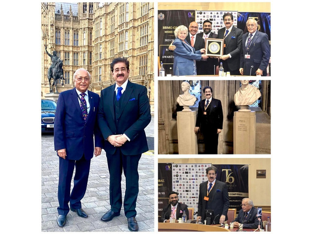 Dr. Sandeep Marwah Delivers Powerful Address at the British Parliament
