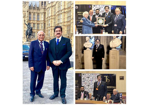 Dr. Sandeep Marwah Delivers Powerful Address at the British Parliament