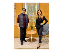 Dr. Sandeep Marwah Meets Actor Olivia McGuinness in London to Strength