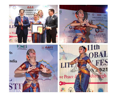 Kuchipudi Dance Recital by Drisha Trehan Mesmerizes Audience at GLFN