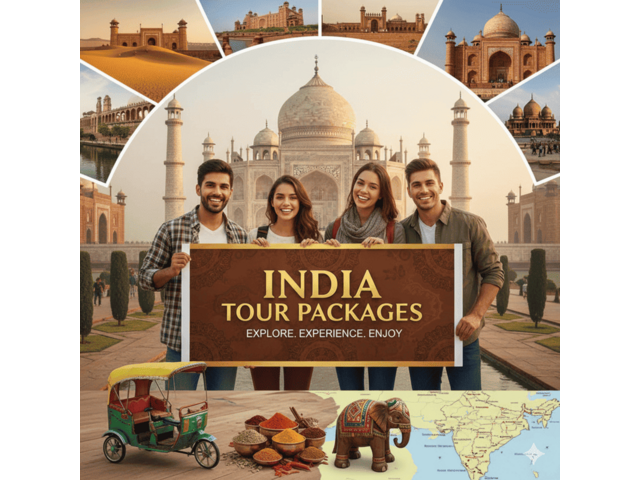 Explore Incredible Destinations with India Tour Packages