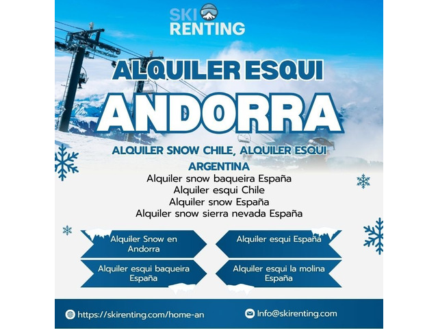 Alquiler de Esquí en Sierra Nevada con Ski Renting