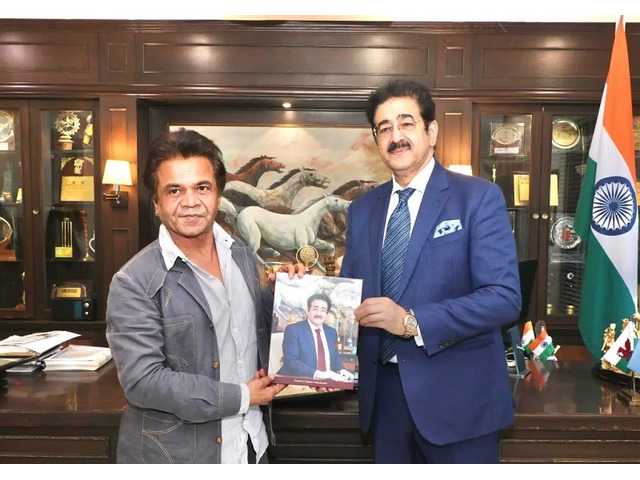 Renowned Actor Rajpal Yadav Honored at Marwah Studios with Life Member