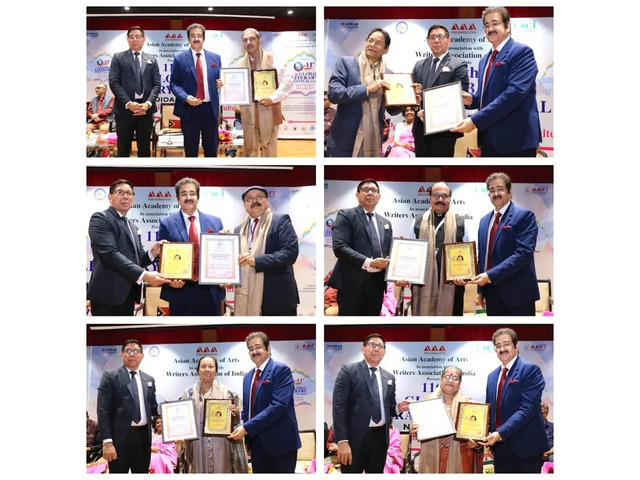 6th Suraj Parkash Marwah Sahitya Ratan National Awards Presented