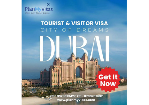 Best Dubai Tourist Visa Agent in Delhi - PlanMyVisas