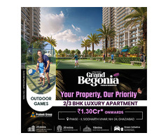 Prateek Grand Begonia Siddharth Vihar - 2 BHK Apartment