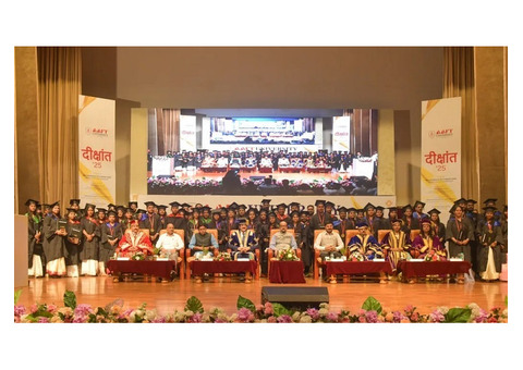 Governor of Chhattisgarh H.E. Ramen Deka Graces AAFT
