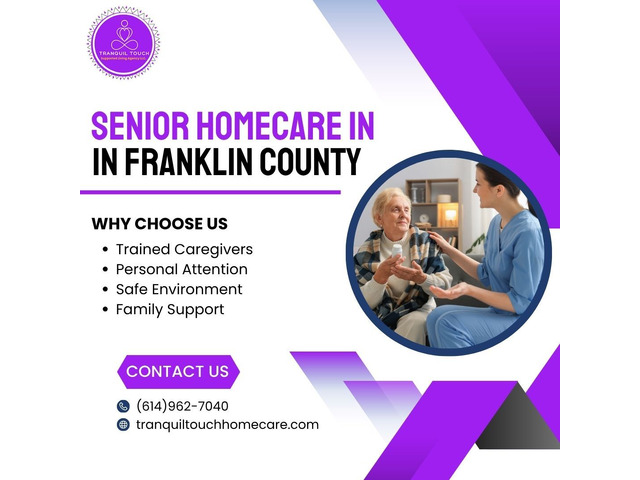 Trusted Senior Homecare in Franklin County