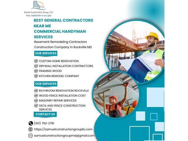 General Contractors in Rockville, Maryland