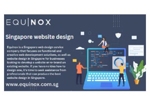 Singapore website design