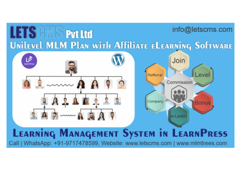 Unilevel MLM LearnPress | UMLP e-Learning Affiliate Software