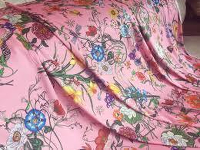 Italian Silk Textile In Beverly Hills