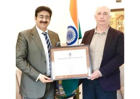 David Meshki From Georgia Will Work With ICMEI To Promote Art